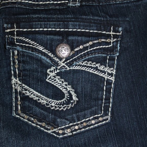silver jeans size 14